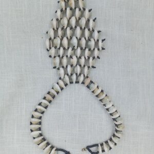 Cowrie Shell Diamond Pendant Necklace