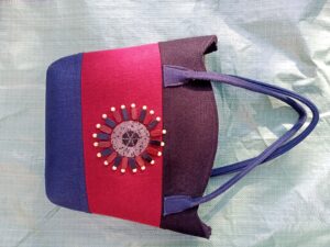 Handmade beaded handbag/Tote bag