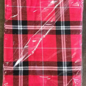 Authentic Maasai Shuka Blanket – Traditional African Plaid Wrap Cloth