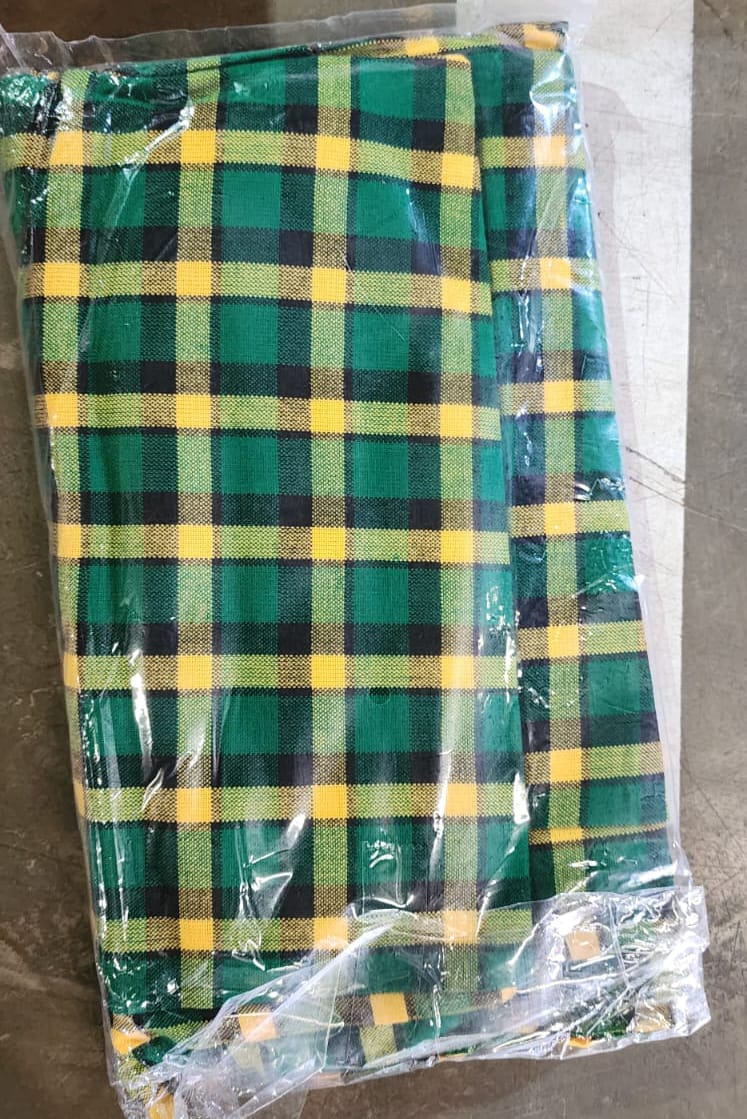 Authentic Maasai Shuka Blanket – Traditional African Plaid Wrap Cloth