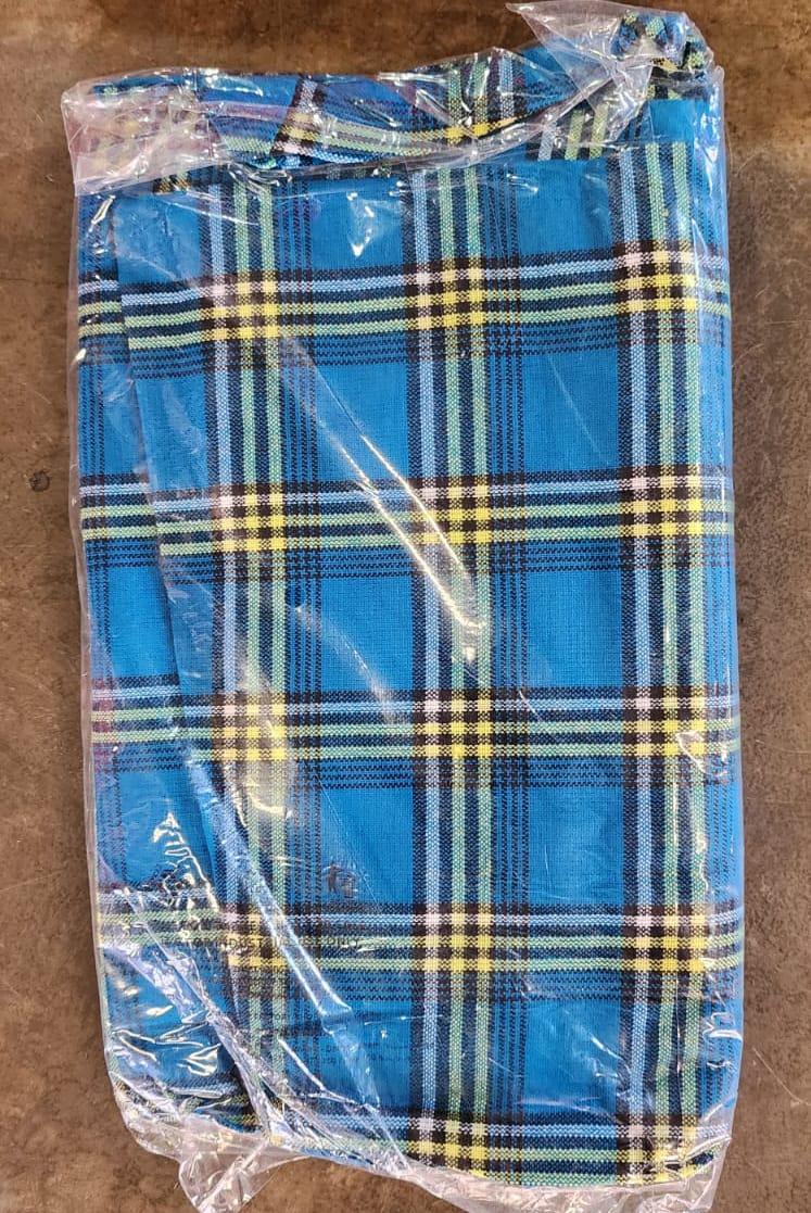 Authentic Maasai Shuka Blanket – Traditional African Plaid Wrap Cloth - Image 7