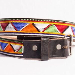 Beaded Maasai Belt for Men | Handmade African Beaded Belt