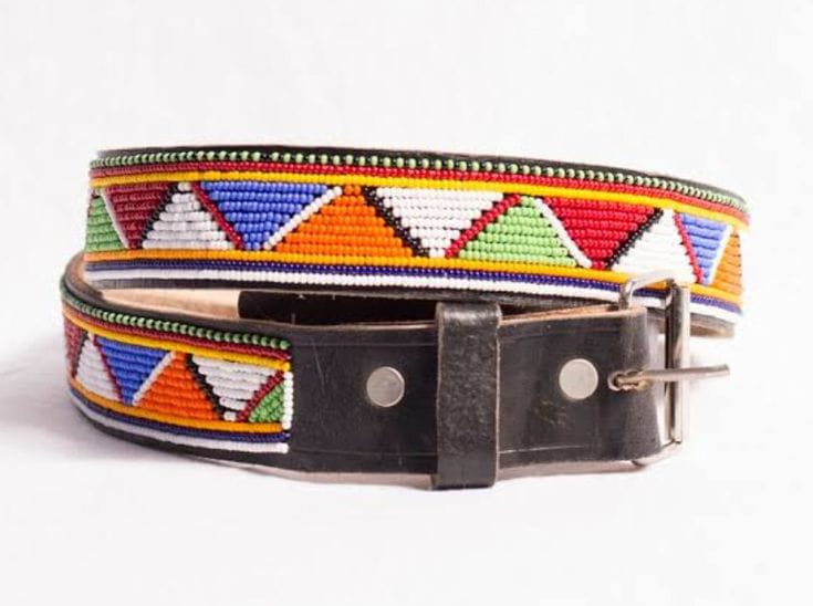 Beaded Maasai Belt for Men | Handmade African Beaded Belt