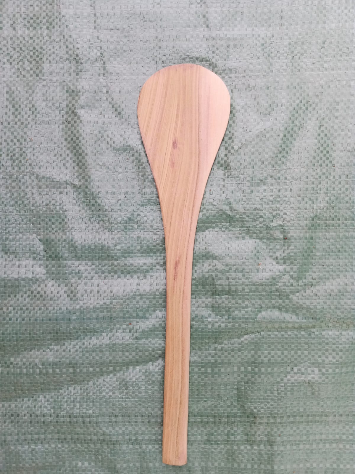 Wooden Mwiko / Ugali Spoon, African Cooking Paddle Spatula