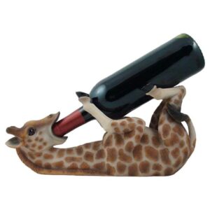 Giraffe Wine Bottle Holder / Funny Animal Tabletop Wine Rack